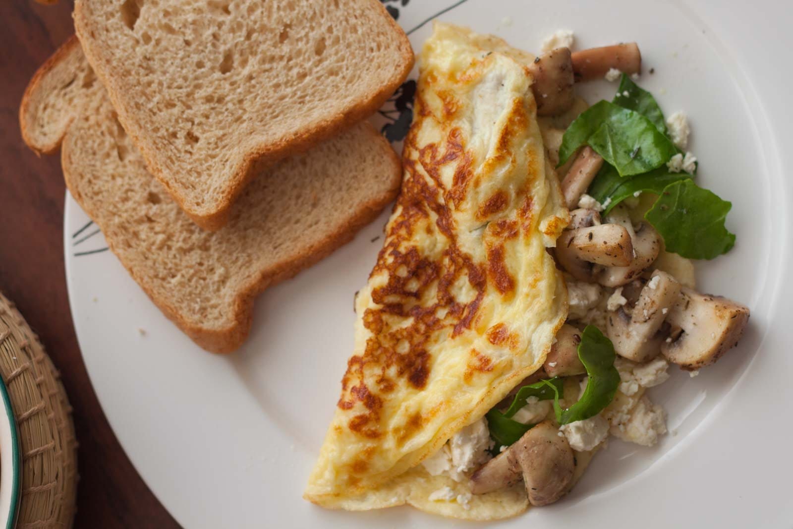 Start your day with a burst of flavor and energy with our delightful Cheesy Mushroom and Spinach Ome